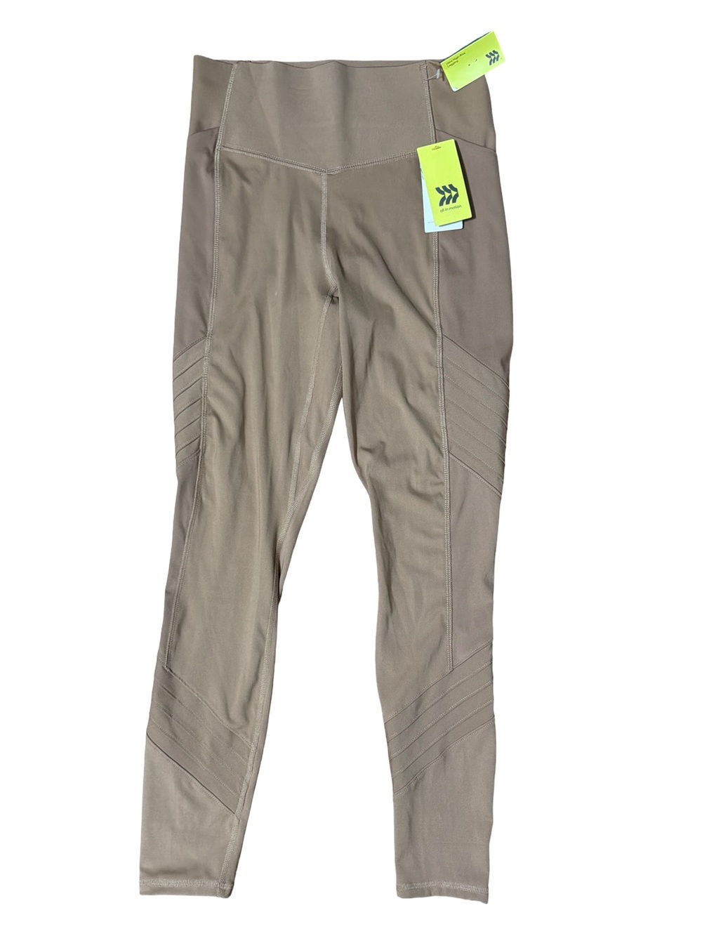 all in motion Taupe High-Waist Full length Leggings with Side Pockets